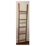 Rustic Primitive Wooden Blanket Ladder /