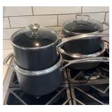 Le Creuset Toughened Nonstick Cookware Set, 4