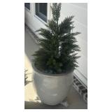 Artificial Cedar Evergreen Tree in Large Outdoor