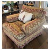 Massoud Elephant Tapestry Upholstered Accent