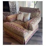 Massoud Elephant Tapestry Upholstered Accent