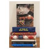 Wild Game, BBQ & Cookbook Lot Preparing Fish &