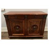 Empire Style Mahogany Sideboard Cabinet with