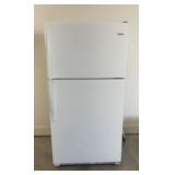 Whirlpool 20.5 Cu Ft White Top Freezer