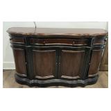 Hooker Furniture Two-Tone Serpentine Credenza