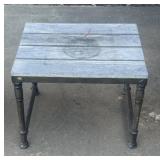 Frontgate Outdoor Patio Side Table Weathered W
