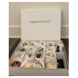 Frontgate 17-Piece Glass Christmas Ornaments