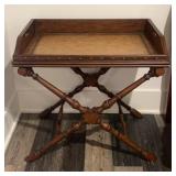 Traditional Butler Tray Table with Removable