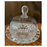 Mikasa Salina Butter Dish with Lid 5 inches wide