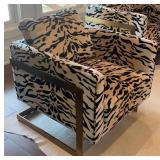 Revelation by Uttermost Tiger Print  Accent Chair