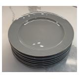 8 Pottery Barn Handcrafted Portugal Gray Ceramic