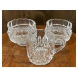 Shannon Crystal Cut Glass Bowls & Gorham Althea