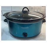 Crock-Pot Turquoise 6 Quart Slow Cooker with