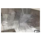 Large Assortment Food Prep Containers with lids,