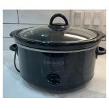 Crock-Pot Black 4 Quart Slow Cooker with Glass