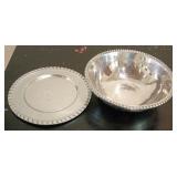 Guadalupe Import Co. Aluminum Serving Bowl &