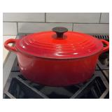 Le Creuset 23 Cerise Red Enameled Cast Iron 2.75