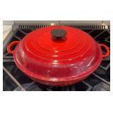 Le Creuset 30 Cerise Red Enameled Cast Iron 3.5