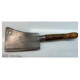 Vintage Trade Mark Warranted Meat Cleaver Large
