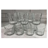 Vintage Libbey Gibraltar Clear Double Rocks