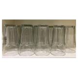 14 Libbey DuraTuff Paneled Cooler Glasses 20 oz
