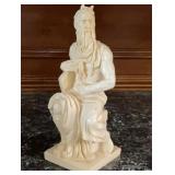 A. Santini Italy Moses Sculpture Figurine