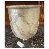 Napa Hayworth FTD Glass Urn Vase with Parrot
