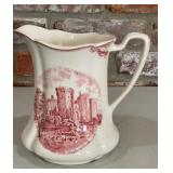 Spode Old British Castles Pink 'Ragland Castle'