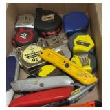 Tape Measures & Utility Knives 