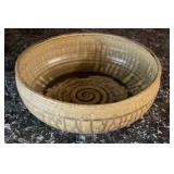 Signed 2018 Studio Art Pottery Bowl Textured