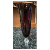 Vintage Cambridge Glass Amethyst #3400 Keyhole