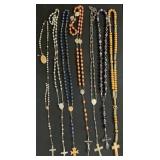 Catholic Religious Medal & Crucifix Pendant Lot