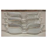 3 Vintage Porcelain Treasures Divided Serving