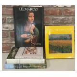 5 Mixed Art Books Leonardo da Vinci, Vincent