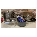 Mixed Cookware with Martha Stewart Stainless