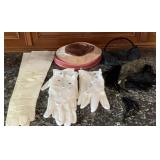 Ladies Formal Accessories Lot, Wilshire Satin