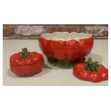 Royal Bayreuth Bavaria Pumpkin-Form Porcelain