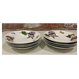 8 BIA Cordon Bleu Versailles Wildflower Bowls, 9
