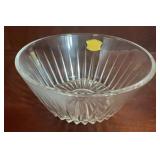 Val Saint Lambert Belgium Crystal Bowl, Belgium,