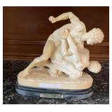 Vintage A. Santini Italy The Wrestlers Classical