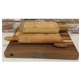 Handcrafted Steve Petkoff Wood End Grain Butcher