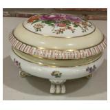 Augarten Wien Austria Porcelain Floral Covered