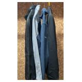 Men's Jacket Lot  Jos. A. Bank Leather, Columbia