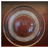 Vintage Duncan Miller Teardrop Clear Plate