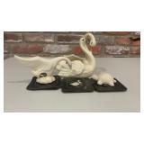 Vintage Haeger Ceramic Goose Figurine, Swan