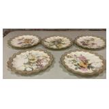 5 Antique Doulton Burslem England R.N. 9718L Hand