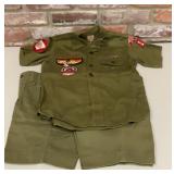Vintage Boy Scouts of America Uniform Lot