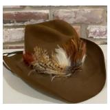 Vintage Stetson The Billy Kidd Brown Felt Western