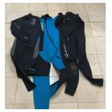 3 Neoprene Wetsuits  Stearns Turbulence