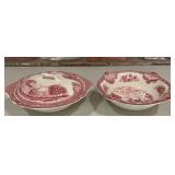 Johnson Brothers Old Britain Castles Pink Covered